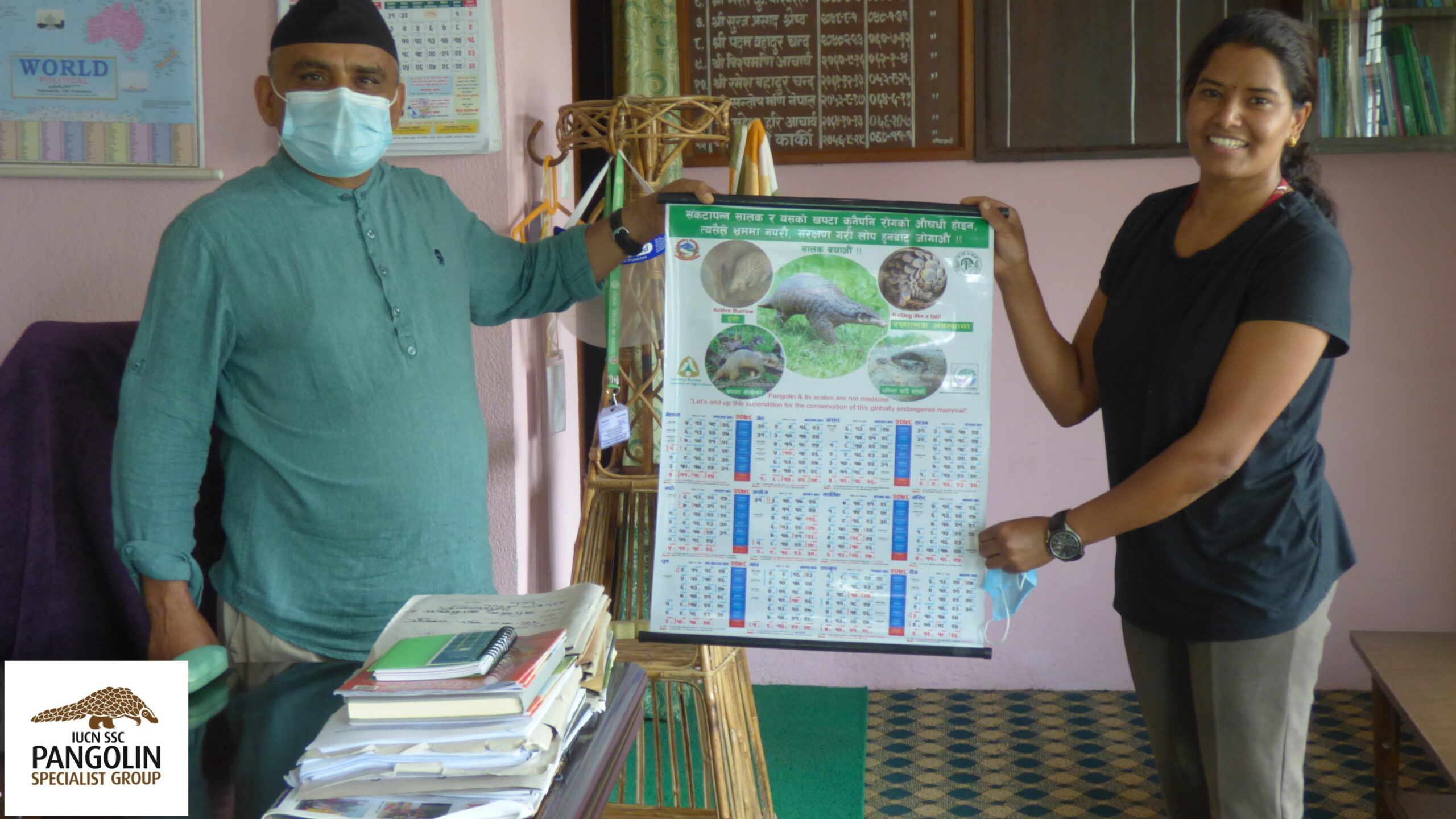 Pangolin calender distribution